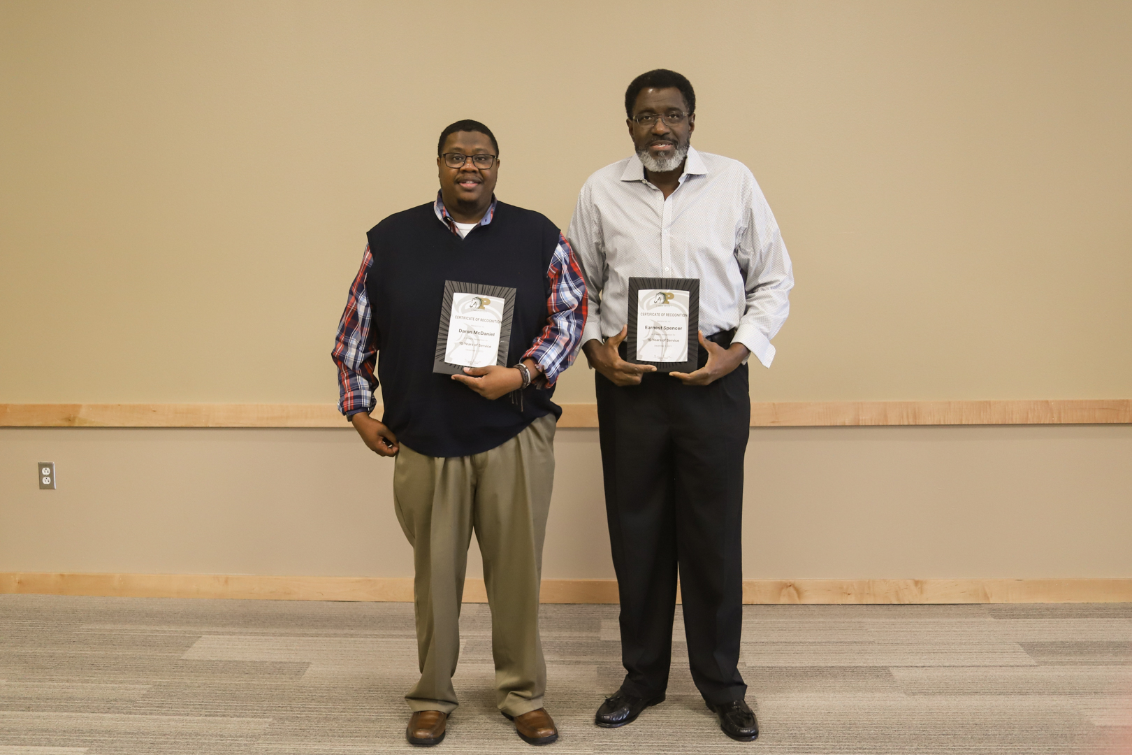 10 Year Service Award Recipients 