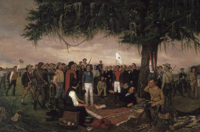 The Surrender of Santa Anna
