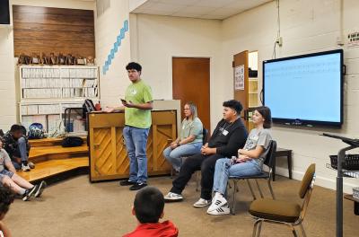 Music students visit Carthage Junior High