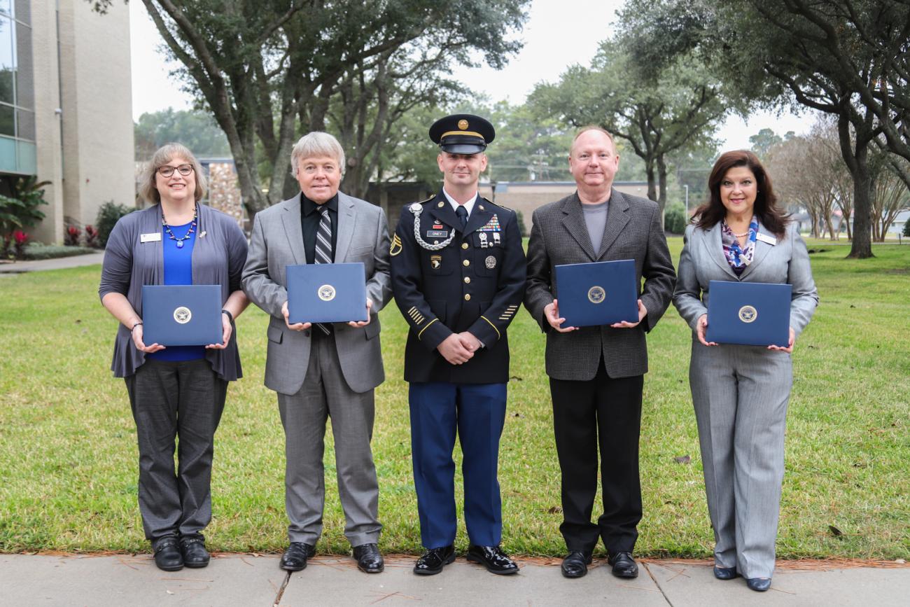 Employees honored with Patriot Awards