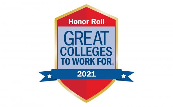 2021 Great Colleges to Work For Logo 