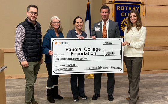 UT Health East Texas donates $500