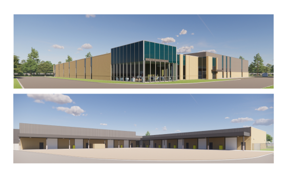Technology Building Rendering