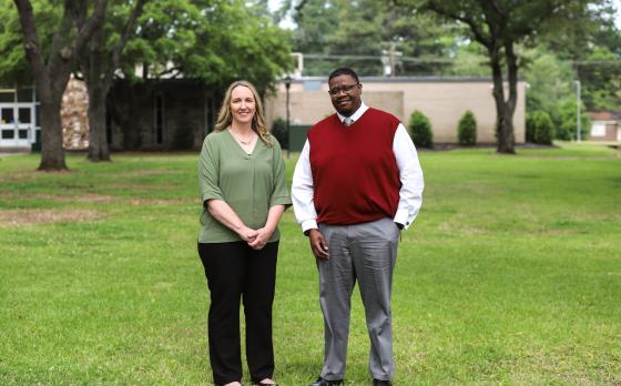 Natalie Oswalt and Daron McDaniel