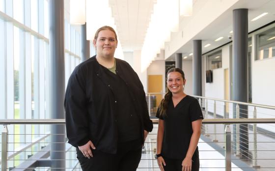 Triston Batchelor and Kristina Miles