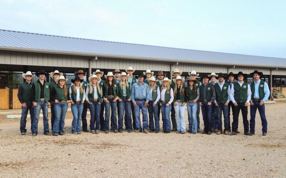Panola College rodeo team